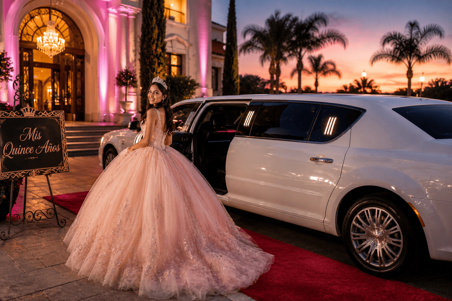 Quinceañera Limo Service a am